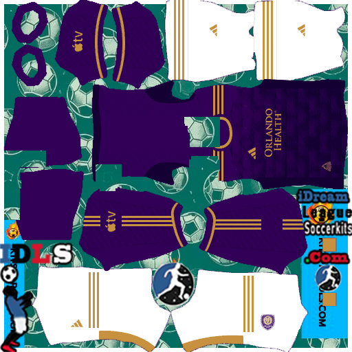 Kit Local de Orlando City para DLS 2024